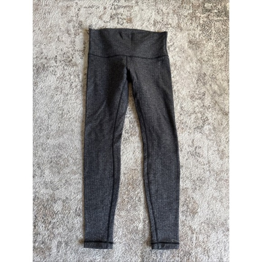 Align Size 8 Heathered Black Leggings Yoga Pants